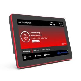 Loop24 LM8058T-LED Panel de Reserva de Salas Táctil LED de 8" con Licencia Perpetua