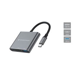 Conceptronic Docking USB-C 3in1 1xHDMI 4K 1xUSB-A 3.0 1xUSB-C Alimentacion 100W Precio: 19.90000001. SKU: B16KZTLDZT
