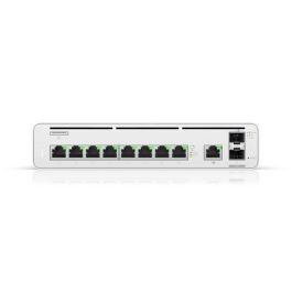 Ubiquiti Consola UISP con Switch y Gateway Multi-Gigabit, (2) Puertos 10G SFP+, (9) Puertos GbE RJ45, 1U, 210.4x140.2x43.7 mm