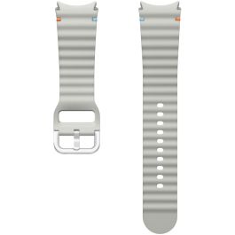 Samsung Sport Band para Galaxy Watch 7, Correa M/L de Nitrilo y Caucho, Color Plata