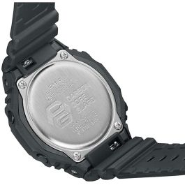 Casio G-SHOCK Reloj Resistente a los Golpes Multifunción Negro con Iluminación LED, Hora Mundial, Cronómetro y Caja de Resina de Carbono