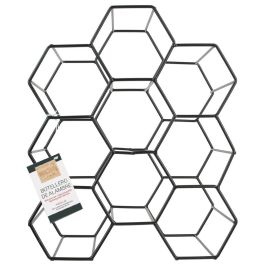 Home Deco Factory Botellero para 9 Botellas Industriel