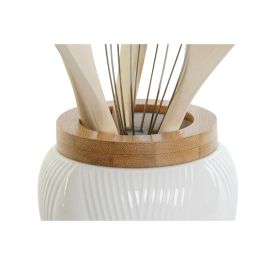 Utensilios Basicos DKD Home Decor Blanco Natural 10.5 x 12 x 10.5 cm Set de 6