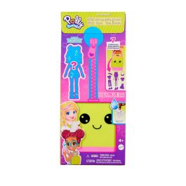 Mattel HRD64 Polly Pocket Lil' Styles Fashion Reveal Estuche Surtido con Muñeca 8cm y 8 Sorpresas +4 Años