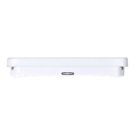 Edm Báscula de baño mecánica, máximo 130 kg, blanco, polipropileno