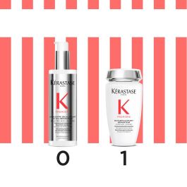Kerastase Champú Bain Décalfiant Réparateur y Tratamiento Pre-Champú - Set Revitalizante para Cabello Dañado