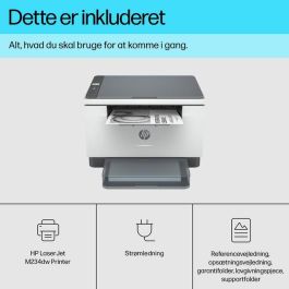 HP LaserJet MFP M234dw Impresora Multifunción, Impresión Rápida a Doble Cara, App HP Smart, Conexiones Fiables