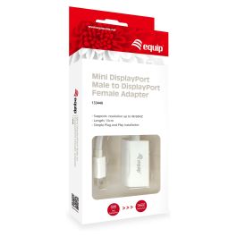 EQUIP ADAPTADOR MINI DISPLAYPORT MACHO A DISPLAYPORT HEMBRA