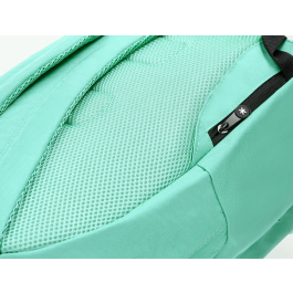 Antartik Mochila Verde Menta con Asas Acolchadas, Bolsillo para Portátil y Bolsillo Antirrobo, 310x160x410 mm