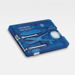 VICTORINOX V-0.73 22.T2 Swiss Card Lite Llavero Multifunción de 10 Herramientas (Azul Transparente) Precio: 47.916. SKU: B1EKBZ7ZYA