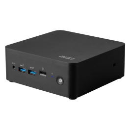 MSI 1MG-237BEU 936-B0B111-237 Mini PC barebone CUBI NUC Intel Core 7 150U, 64GB DDR5, HDD/SSD, Wi-Fi 6E, Negro