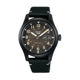 Reloj Hombre Seiko Marrón Negro