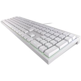 Cherry Teclado Cherry KC 2.0S RGB con Cable blanco, diseño DE-Layout, MX BLUE
