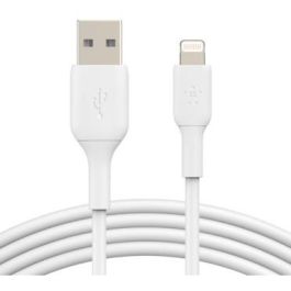 Belkin CAA001BT3MWH Cable Lightning a USB A 3 m Blanco Precio: 26.79000016. SKU: S7804996