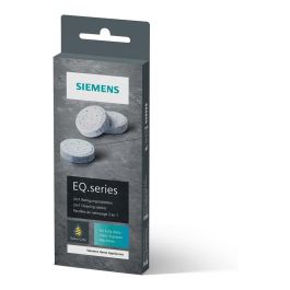 Siemens TZ80001A Tableta de Limpieza para Lavavajillas, Paquete de 10 Tabletas, Detergente en Pastillas Alemán