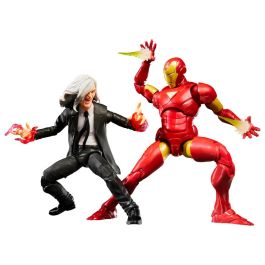 Hasbro Figuras Iron Man Extremis y Marvels Mandarin The Invencible Iron Man Marvel 15cm Articuladas con Accesorios
