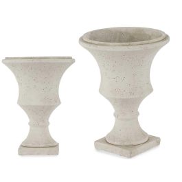Macetero Copa Cemento Mediano Ibergarden 18X24CM (6 Unidades)