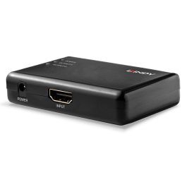 Conmutador HDMI LINDY 38357 2 m Negro