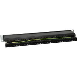 EQUIP Patchpanel 48x RJ45 Cat6 19" FTP 1HE ISO/IEC, Negro