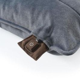 Tristar BW-4792 Cojín Eléctrico Calefactor Inalámbrico, Almohadilla Térmica 45x45 cm, 3 Niveles, Batería 5000 mAh, Gris