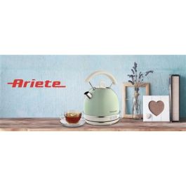 Ariete 2877/04 Hervidor Vintage Verde 1.7 Litros Diseño Retro Cocina