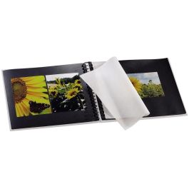 Hama Álbum de fotos espiral Fine Art Kreide, 28x24 cm, 50 páginas negras, 2108