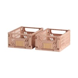 Caja almacenaje plegable 25x16.5x10cm set 2 piezas Precio: 6.50000021. SKU: B12YGTTB5Y