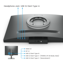 BenQ Pantalla para PC 71.6 cm (28.2") 4K Ultra HD 3840 x 2560 IPS Negro 9H.LM1LJ.TBE