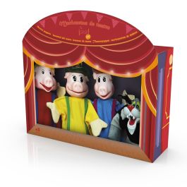 Tachan Set de 4 Marionetas Los 3 Cerditos, Fomenta Imaginación y Creatividad, +3 Años Precio: 21.95000016. SKU: B1BQC48K2D
