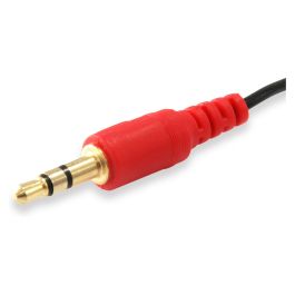 EQUIP Splitter Audiokabel 147942 3.5mm 2x St/1x Bu Negro