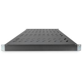 Digitus Fachboden 19" 1U 44x482x500mm para instalación fija, hasta 50kg, Color Negro (RAL 9005)