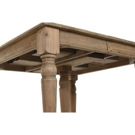Mesa de Comedor Home ESPRIT Natural Abeto 100 x 100 x 78 cm