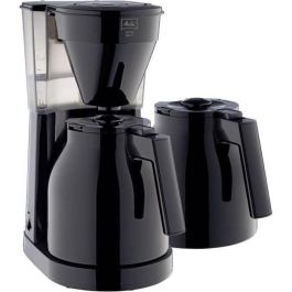 MELITTA Easy Therm II - Cafetera con filtro 1L - 1050 W + 2da jarra - Negro Precio: 66.50000038. SKU: B134CKBNL9