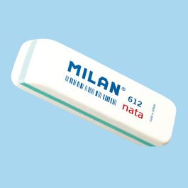 Blister con 2 gomas de borrar de nata 612 milan