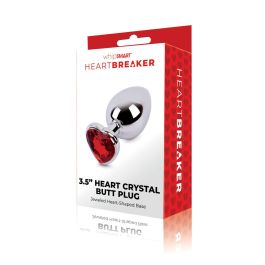 Plug Anal Whipsmart Heartbreaker Plateado