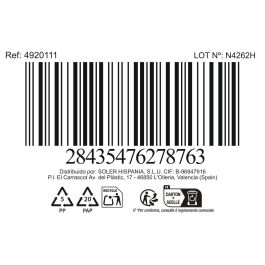 La Mediterranea Mug 200 cc Azul "Almudena" - 7.5x8.5x10.5 cm (36 Unidades)