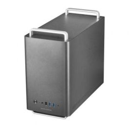 Mars Gaming MC-ELITE Caja Gaming Minitorre con Diseño Mesh, 3 Ventiladores FDB Silenciosos, Soporte Dual PSU ATX/SFX y USB-C, compatible MicroATX/Mini-ITX
