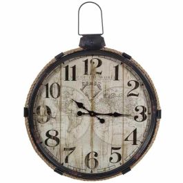 Reloj de Pared Alexandra House Living Negro Hierro Madera MDF 69 x 2 x 64 cm Precio: 89.49999982. SKU: B1KKDMK6WM