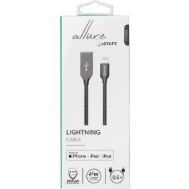 eSTUFF Lightning Cable MFI 0,5m Gunmetal eSTUFF Lightning Cable MFI 0,5m Gunmetal