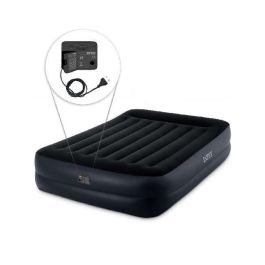 Intex 64124ND Colchón Hinchable Doble con Bomba Eléctrica y Almohada Elevada - Dura-Beam Plus Fiber-Tech 203cm Intex 64124ND Colchón Hinchable Doble con Bomba Eléctrica y Almohada Elevada - Dura-Beam Plus Fiber-Tech 203cm