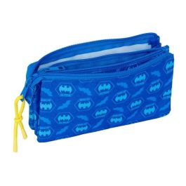 Safta Portatodo Triple Batman Preescolar 22x12x3 cm