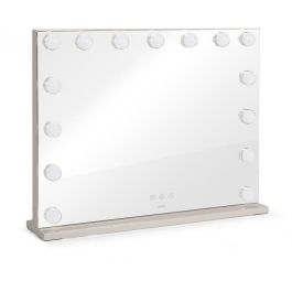 Livoo DOS207 Espejo de Maquillaje 56x44 cm con 15 LED y 3 Modos de Luz Precio: 103.7900006. SKU: B1KKHT77WS