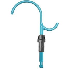 Gardena 17401-20 Adaptador cs-Asthaken de Acero Negro y Verde