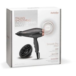 BABYLISS 6709DE - Secador de pelo Smooth Pro 2100W - 2 temperaturas / 2 velocidades - Velocidad del aire 106 km / h - Botón de aire frío BABYLISS 6709DE - Secador de pelo Smooth Pro 2100W - 2 temperaturas / 2 velocidades - Velocidad del aire 106 km / h - Botón de aire frío