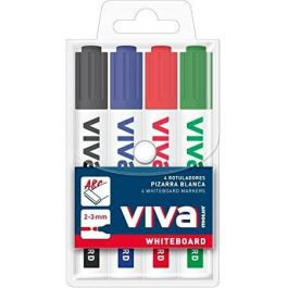 Molin Rotulador Pizarra Blanca Viva Punta Redonda C-Surtidos Blíster 4 Ud Precio: 2.50000036. SKU: B1K9MNTMNX