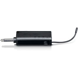 Lenco MCW-020BK Micrófono Vocal Inalámbrico 6.35 mm (1/4") Negro con Receptor Incluido para hasta 15m