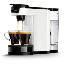 Philips Cafetera 2 en 1 Senseo Switch HD6592/05, con filtro y vainas, Crema más