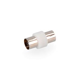 Edm Unión TV Hembra-Hembra 9,5mm Conector Coaxial Blanco Metal/PVC Precio: 0.69000008. SKU: B1BWNQZFBS