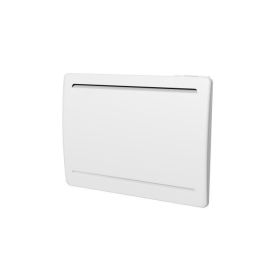 Oceanic Radiador eléctrico fijo NF de inercia seca cerámica 1000W, programable, termostato digital, bloqueo parental, blanco