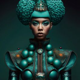 DKD Home Decor Cuadro Moderno 0.4 x 120 x 120 cm Turquesa Negro Cristal Templado